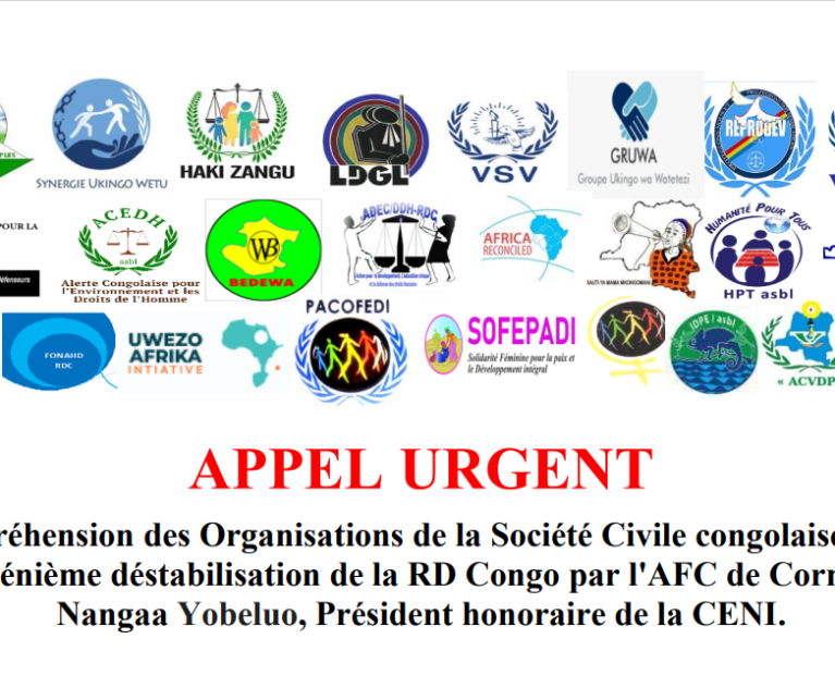 RDC : PPI et 28 autres organisations de la société civile s’insurgent contre la création d’un mouvemnt politico-militaire par Corneille Nanga
